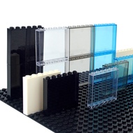 Window Frame 1x6x5 1x4x4 Glass Transparent Panel House Window Wall Rail Figure Military Parts 59350 