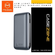 Mcdodo 453 10000mAh 33W Light Interaction Digital Display Power Bank