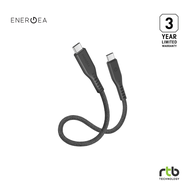 Energea สายชาร์จเร็ว USB-C to USB-C (5A 240W/USB3.2 20Gbps. data transfer) 30 CM. รุ่น Flow USB3.2 G