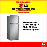 LG 2 Door Fridge Inverter Compressor Door Cooling (315L) GNB312PLGK