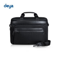 deya lnfinity Econyl 商務機能手提兩用電腦公事包-黑色