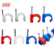 (Per Pack)Heavy Duty PVC Pipe Clamp Half Clamp(1/2" , 3/4" , 1")(Orange , White , Blue)