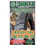 250x17, 275x17, 300x17 SHIHFA TRICYCLE TIRE SV-274A 8PLY EXTRALOAD MORE THREAD DEPTH