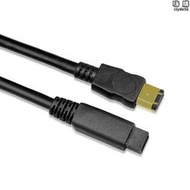 【口碑推薦】sgo斯格 IEEE1394數據線 6對9P火線800轉400firewireA對B雙螢幕蔽