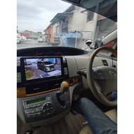 Leon Toyota estima acr50 oem 10" android wifi gps 360 camera player