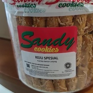 BARU - Sandy Cookies Keju Special Kue kering Sandy Merah (Kastengel)