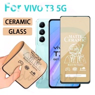 Screen Protector VIVO T3 5G Ceramic Frosted Protective Film For VIVO Y03 Tempered Glass Soft Film Y02S Y17S Y27 Y27S Y100