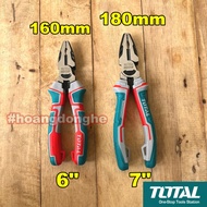 30% Electric Power Pliers 6-7 inches Length 160-180mm TOTAL THT210606S, THT210706S S