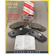 Toyota Camry 2018 ASV60 ASV70 ASV60R Lexus ES250 ES300H ES350 UX Rear Brake Pad 04466-33220 04466-33230