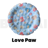 Cooling ICE BED for Dogs Cats Surrounding Sponge support neck head Round Waterproof (No Need to Free