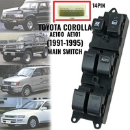 Toyota Corolla SEG AE100 AE101 Power Window Main Switch Suis Tingkap Cermin Pintu
