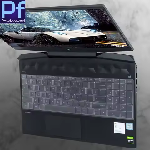 2020 15.6 inch Laptop Keyboard Cover Protector for HP Pavilion Gaming 15 15-ec0001ax 15-ec1001na 15-