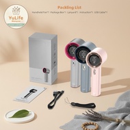 YuLife High Speed Handheld Fan 100 Gear Turbo Strong Wind Mini Fan Portable Kipas Tangan LED Display