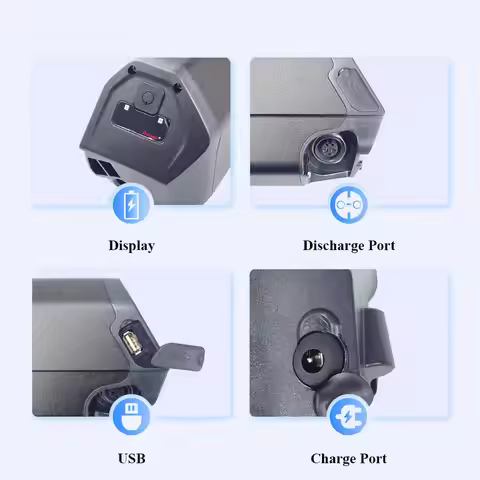 Dorado Lithium-ion Ebike Battery 48V 13Ah 15Ah 16Ah for Vakole CO26 NCM Moscow Milano T7s Aspen Plus