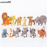 XUTIAN88WL 12pcs/Set The Lion King Action Figure, PVC Figurine Simba Nala Timon Model, Sculpture Han