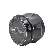 Haze Emporium Grinder V.4 Deep Black 4 Layer Metal Herb Herbal Grinder 63MM Aluminum Grinder
