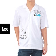 LEE เสื้อเชิ้ตแขนสั้นผู้ชาย คอลเลคชั่น Lee x MillionsMonster Comfort รุ่น LE F324MSHSN81