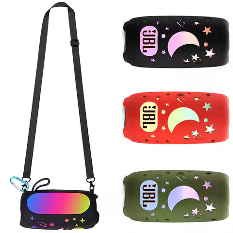 ZOPRORE Silicone Cover Case for JBL Pulse 5 Portable Bluetooth Speaker, Protective Skin Case for JBL