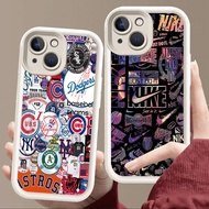 Case for iphone 8 13 6 7 6s 14 Pro Max Plus Soft White E70 Fashion Design