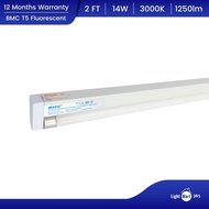 BMC Extra Bright T5 2FT14W / 3FT21W/ 4FT28W Office Linear Fluorescent Light Plaster Ceiling 3 Pin Ca