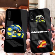 F1 Formula 1 Lando Norris Racing Phone Case For Huawei P50 P40 P30 P20 Pro Mate 40 30 20 Pro Nova 9 8 7 PC Glass Phone Cover