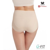 กางเกงใน Wacoal U-Fit Extra Panty ทรง Short (เต็มตัว) สีเบจ (BE) 3 ชิ้น รุ่น WU4838 กางเกงในผู้หญิง