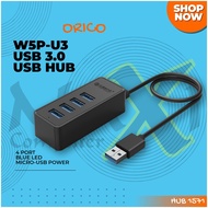 Orico W5P-U3 4 Port USB3.0 USB HUB with Micro B Power Port USB HUB