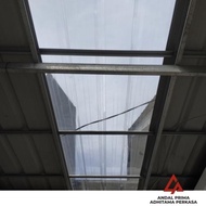 Atap Spandek Transparant Lebar 1000 - Spandek Transparan Polycarbonate