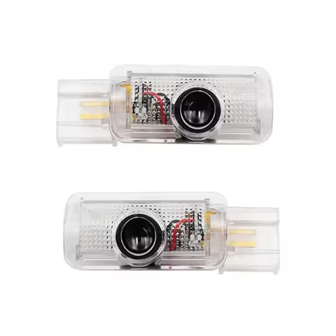 2Pcs LED Car Door Projector Lights For Mercedes Benz R GL ML M Class X164 W251 W164 4MATIC ML300 ML5