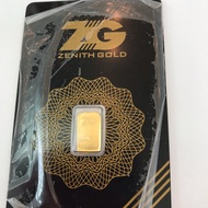 Zenithgold ( zg ) gold bar 1 gram