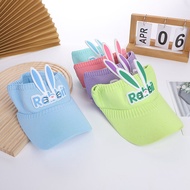 Topi Golf Rajut Anak Motif Rabbit Baseball Cap Sport Senam Zumba Jogging Topi Pantai Anak Korea Fash