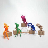 Hanging Perfume Glass Bottle 15 Ml Apple Wooden Lid Box / Glass Bottle / Perfume Glass Bottle / Car 