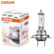 OSRAM H7 Standard Light Car Halogen Headlight Auto Bulb 3200K 12V 55W PX26d 64210 Original Lamp OEM 