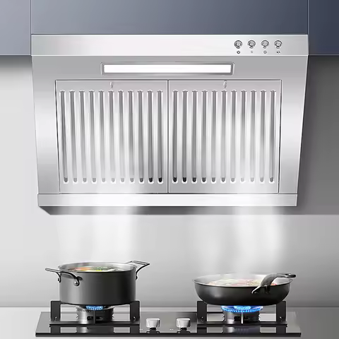 600mm Mini Stainless Steel Range Hood Smart Smoke Extractor Hood Cooker Chimney Exhaust Range Hood f