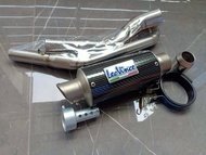 ชุดท่อR15(ยามาฮ่า อาร์15) ปี 2017-2021 ชุดท่อ MT15 ชุดท่อ XSR155 +ปลายท่อลีโอเคฟล่า 11 นิ้ว