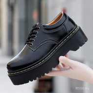 Dr. Martens Women's Leather Martin Shoes - Ready Stock, Thick Sole