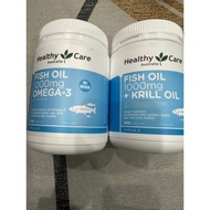 Healthy Care Fish Oil 1000mg + Krill Oil