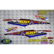 ₪◘Wave 100 Jrp X Daeng Sai4 Decal Sticker Free logo