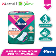 Libresse Extra Secure Panty Liner 19cm (40s)