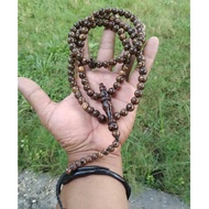 8mm 99 Grains Round Tiger tasbih