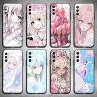 for Samsung A07 A17 A56 A36 A26 S25 Fe Edge Plus Ultra TPU phone case soft shell protective cover W8