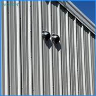 Wor* Stainless Steel Air Vent Louvered Grille Cover Vent Hood Flat Ducting Ventilation Air Vent Wall