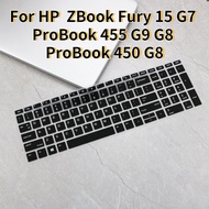 15.6 Inch HP Computer Keyboard Cover for ZBook Fury 15 G7 War 66 Pro Protection ProBook 455 G9 Key D