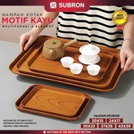 SUBRON PLASTIC TRAY MTF WOODEN 20X15/24X17/30X20/38X26/43X30