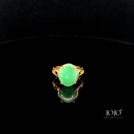 N677 Nhẫn nữ đính đá cẩm thạch tinh tế sang trọng JOJO