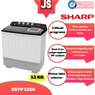 Sharp Semi-Auto 13KG Washing Machine ESTP1316