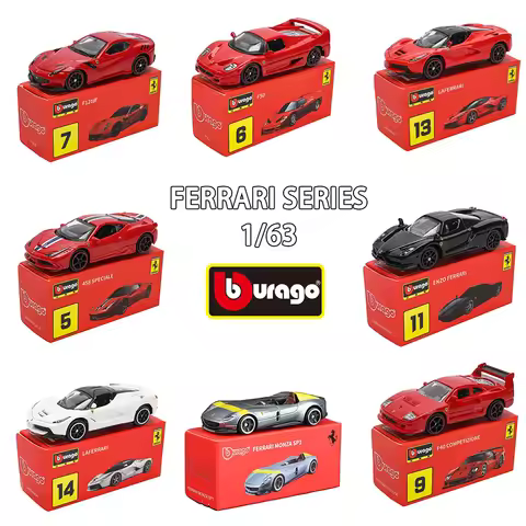 Bburago 1:64 Genuine Ferrari 458Speciale 458Spider Enzo 599Gto Laferrari Car Model Ferrari Series Ch