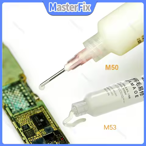 Original AMAOE M50 M53 Solder Flux 10CC No-Clean Smooth Flow Tracky Soldering Flux Paste for Phone P