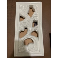 Roster / Loster Keramik Trisensa / Lubang Angin 20x40 cm Royal White