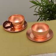 Small Cup Manufacturer Pure Copper Direct Supply Handmade Thickened Utensils Tea Cup Pure Copper Cat